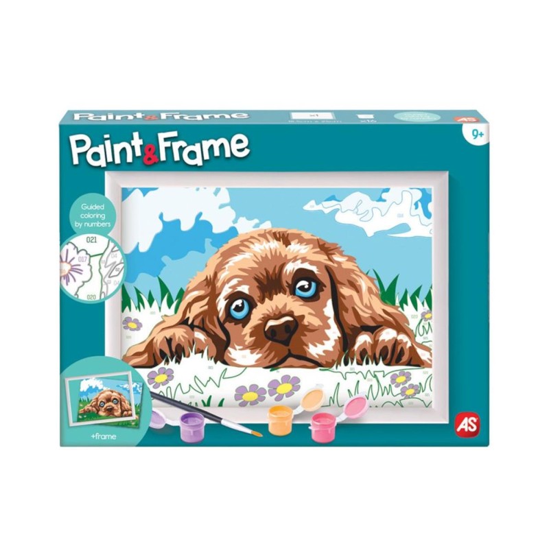 AS Paint Frame: Loving Puppy (1038-41012)