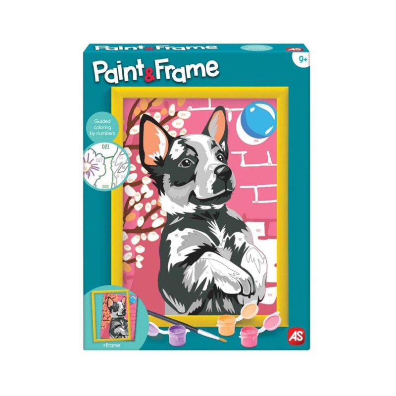 AS Paint Frame: Playful Husky (1038-41013)