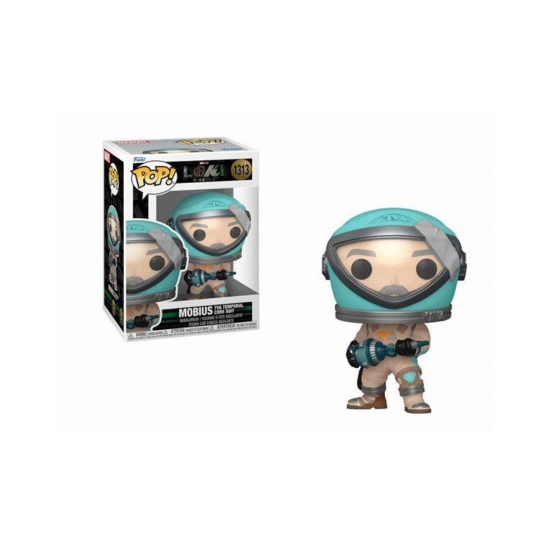 Funko Pop! Marvel: Loki Season 2 - Mobius (TVA Temporal Core Suit) 1313 Bobble-Head Vinyl Figure