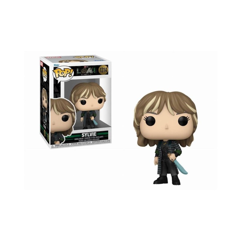 Funko Pop! Marvel: Loki Season 2 - Sylvie 1314 Bobble-Head Vinyl Figure