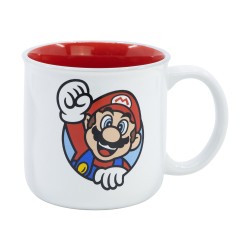 Stor Super Mario Ceramic Breakfast Mug in Gift Box (400ml)