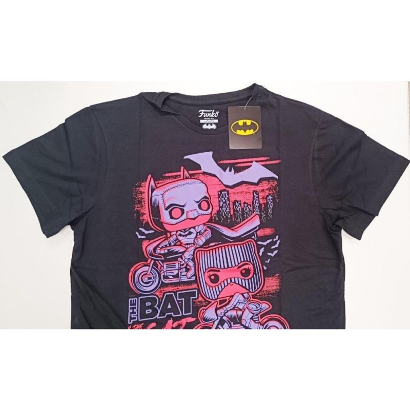 Funko Pop! Tee: Batman - The Bat The Cat (M)