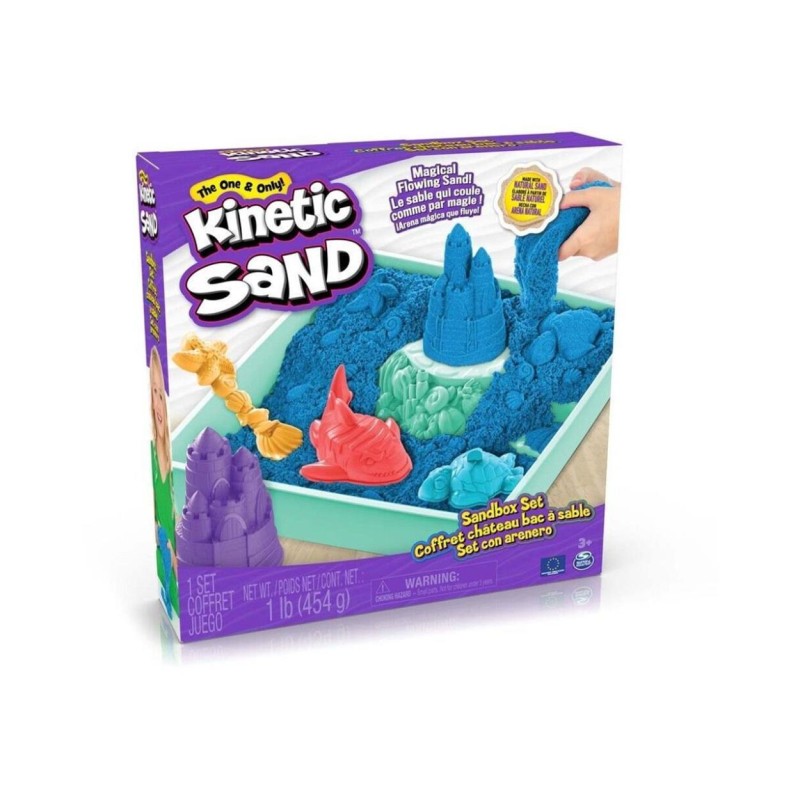 Spin Master Kinetic Sand: Sandbox Set - Blue (20143454)