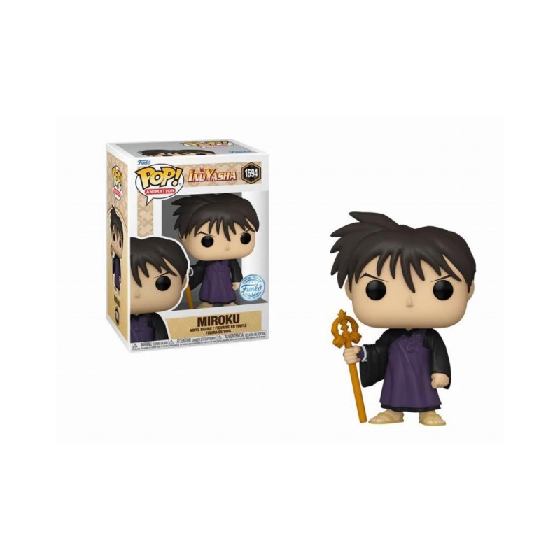 Funko Pop! Animation: Inuyasha - Miroku* (Special Edition) 1594 Vinyl Figure