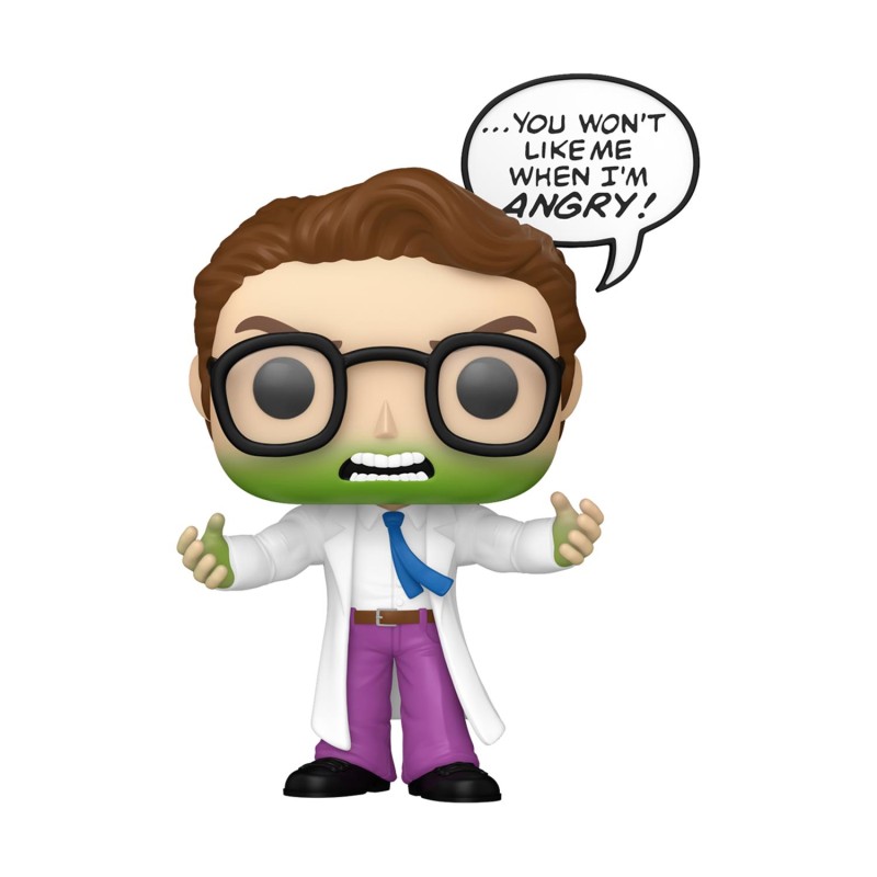 Funko Pop! Comics: Marvel - Bruce Banner (Don't Make Me Angry) 1417 Bobble-Head Vinyl Figure