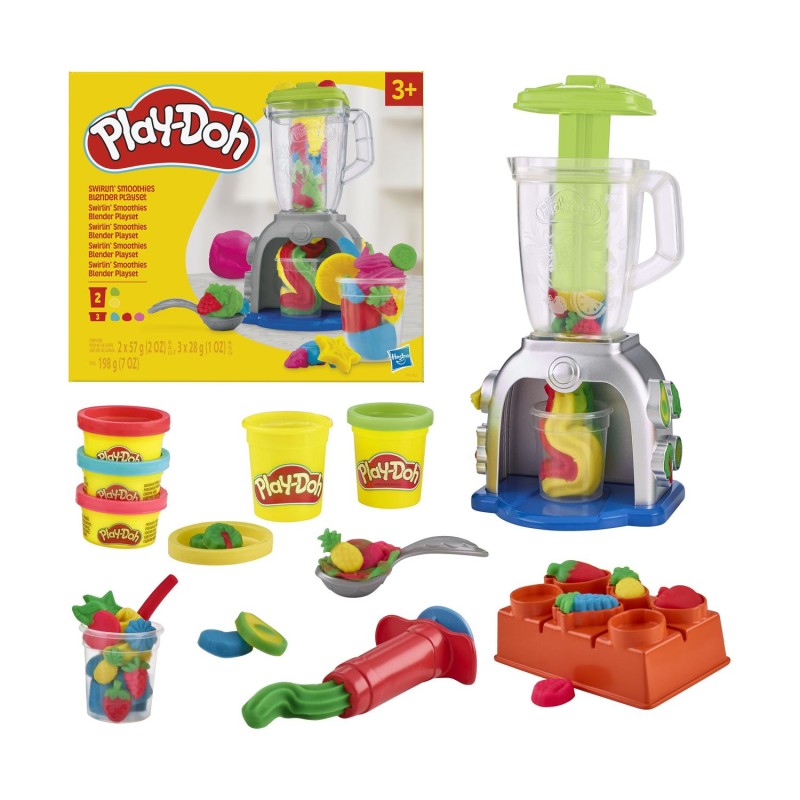 Hasbro Play-Doh: Kitchen Creations - Swirlin Smoothies Blender Playset (F9142)