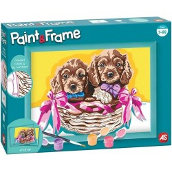 AS Paint  Frame Αdorable Puppies (1038-41019)