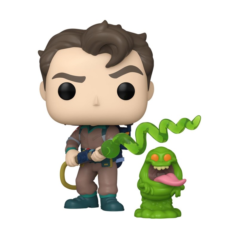 Funko Pop! Animation: The Real Ghostbusters - Venkman with Slimer 1785 Vinyl Figures