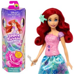 Mattel Disney Princess: Spin  Reveal - Ariel Doll (HTV88)
