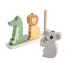 Fischer-Price: Wooden Stack  Sort Animals (HXV04)