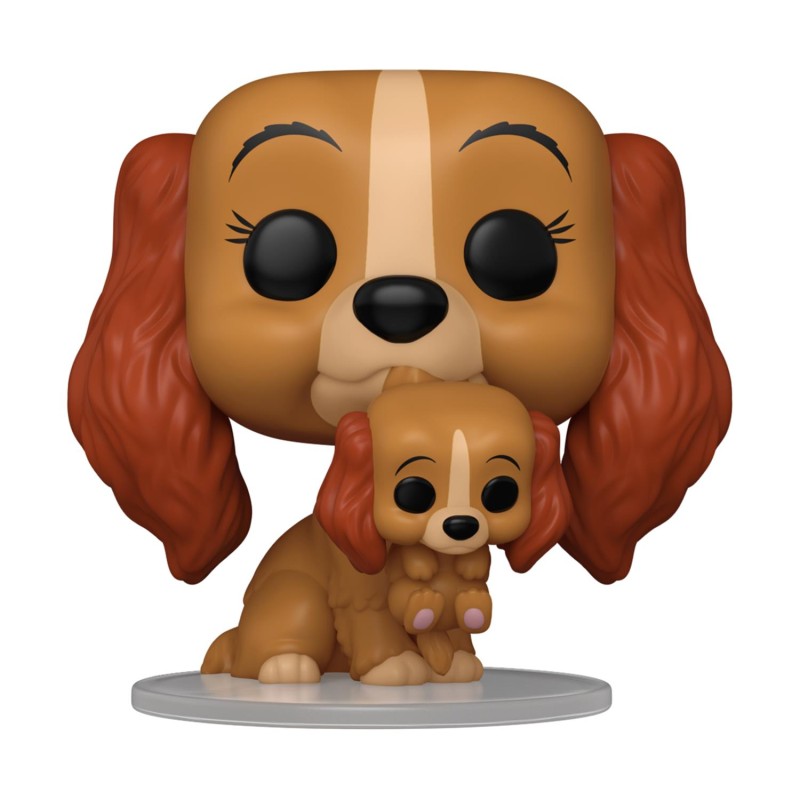 Funko Pop! Disney: Lady & the Tramp (70th Anniversary) - Lady with Puppy 1553 Vinyl Figure