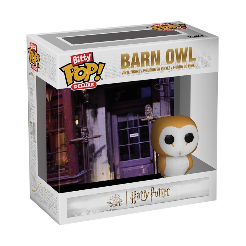 Funko Bitty Pop! Deluxe: Harry Potter Wizarding World - Barn Owl (Owl Emporium) Vinyl Figure