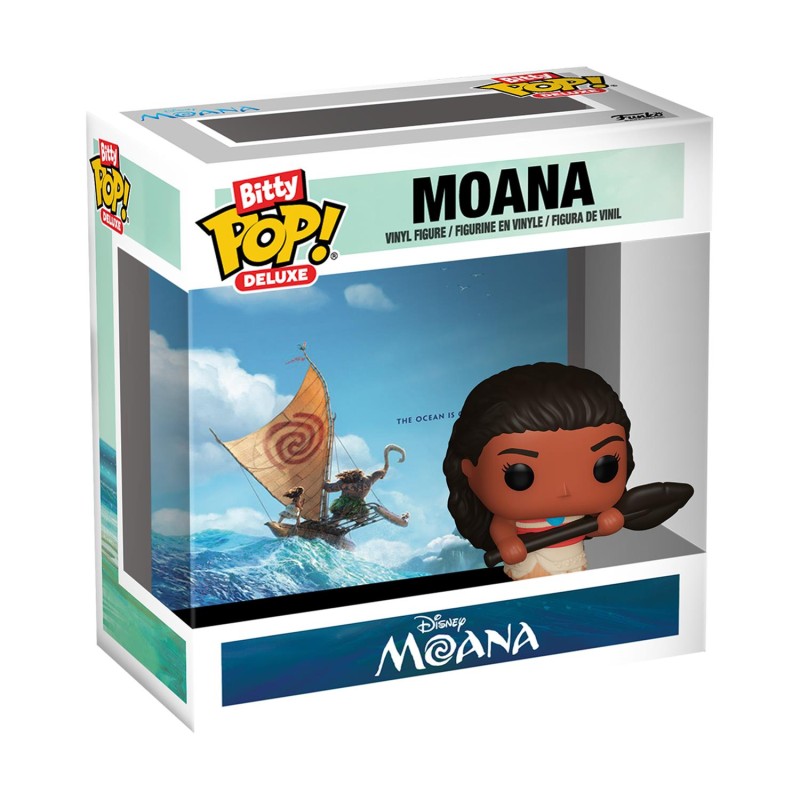 Funko Bitty Pop! Deluxe: Moana - Moana (with Ship) Vinyl Figure