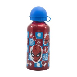Stor Marvel: Spiderman Arachnid Grid -  Aluminium Bottle (400ml) (74734)