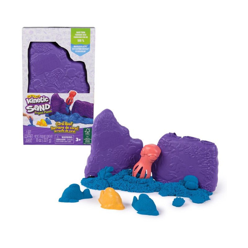 Spin Master Kinetic Sand: The One Only Project Planet - Coral Reef (6069783)