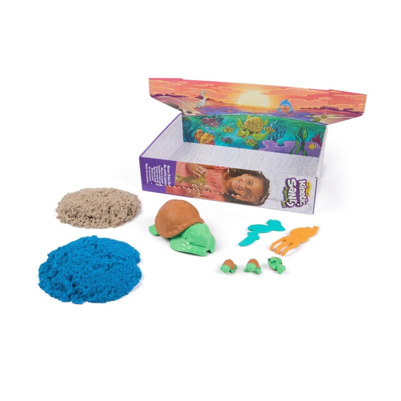 Spin Master Kinetic Sand: The One Only Project Planet - Turtle Beach (6069781)