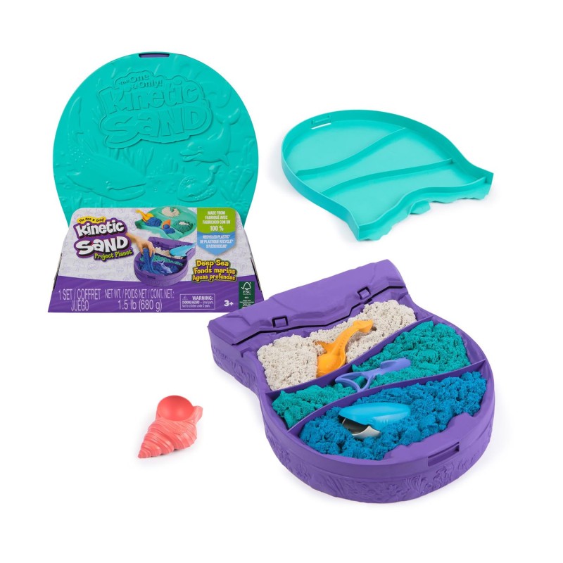 Spin Master Kinetic Sand: The One Only Project Planet - Deep Sea (6069782)