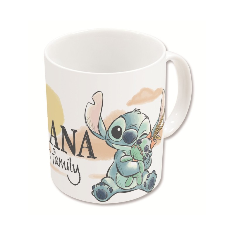 Stor: Stitch & Angel Ohana Dnls - Young Adult Ceramic Mug In Gift Box (325ml) (93492)