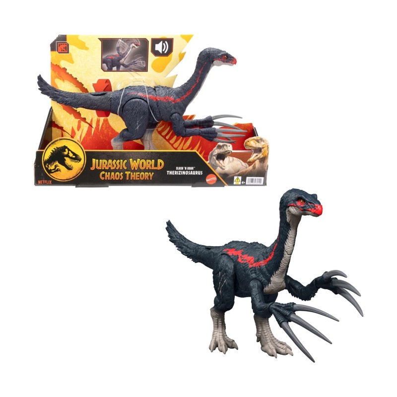 Mattel Jurassic World: Θεριζινόσαυρος Με Ήχους & Λειτουργία Επίθεσης (JCG16)