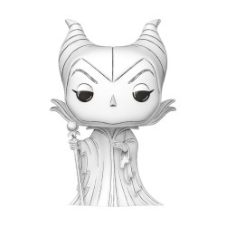 Funko Pop! Disney: Sleeping Beauty (Sketched) - Maleficent 1648 Vinyl Figure