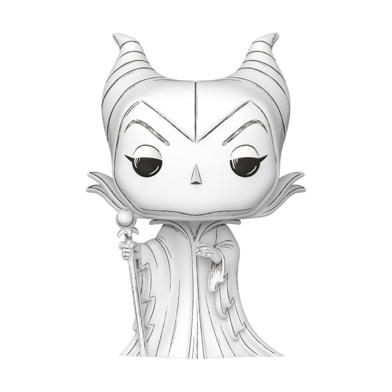 Funko Pop! Disney: Sleeping Beauty (Sketched) - Maleficent 1648 Vinyl Figure