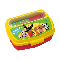 Stor: Bing - Funny Sandwich Box With Cutlery (10529)