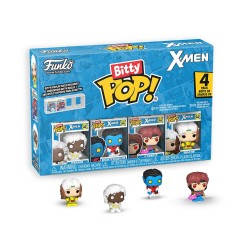 Funko Bitty Pop! 4-Pack: X-Men - Rogue, Nightcrawler, Gambit, Storm Vinyl Figures