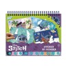 Totum Disney: Stitch - Sticker By Number Pad (TT700123)