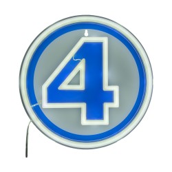 Paladone: Fantastic 4 - Wall Mountable LED Neon Light (PP14789MUVN)