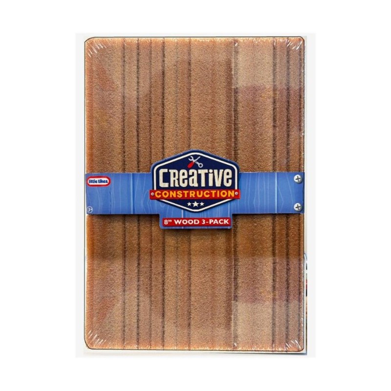 Little Tikes Creative Construction - 8'' Foam Wood 3-Pack (644962)