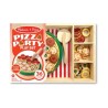 Melissa & Doug Pretend Play: Wood - Pizza Party (6074863)