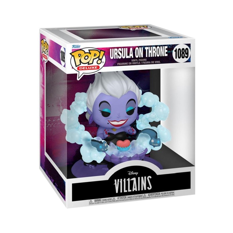 Funko Pop! Disney Deluxe: Villains - Ursula on Throne 1089 Vinyl Figure