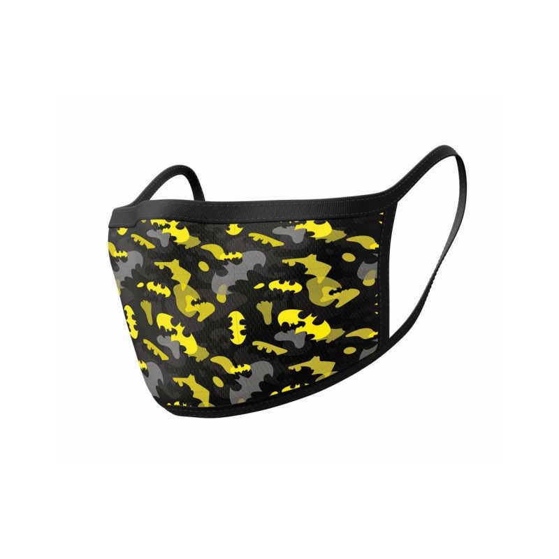 Pyramid Batman (Camo Yellow) x2 Pieces Face Covering Mask (GP85578)