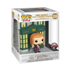 Funko Pop! Deluxe: Harry Potter - Ginny Weasley with Flourish  Blotts (Special Edition) 139 Vinyl Figure