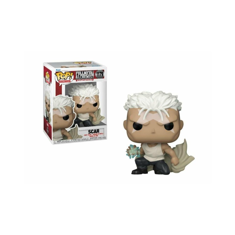 Funko Pop! Animation: Fullmetal Alchemist Brotherhood - Scar 1179 Vinyl Figure