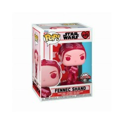 Funko Pop! Star Wars: Valentines S2 - Fennec Shand (Special Edition) 499 Bobble-Head Vinyl Figure