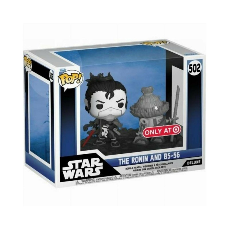 Funko Pop! Deluxe: Star Wars - The Ronin and B5-56 (Special Edition)  Bobble-Head Vinyl Figures