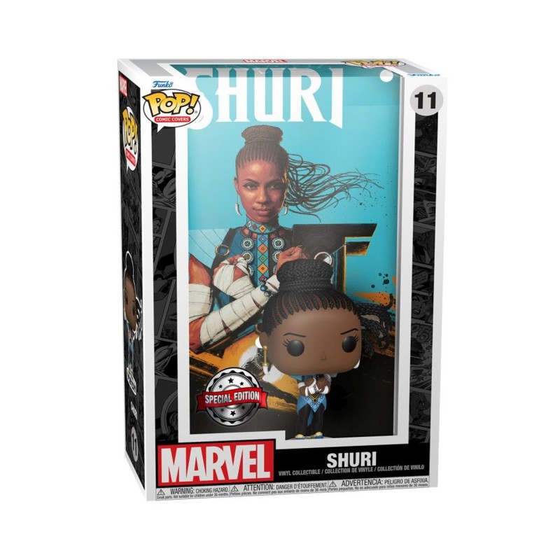 Funko Pop! Comic Covers Marvel: Black Panther - Shuri (Special Edition) 11 Vinyl Figure