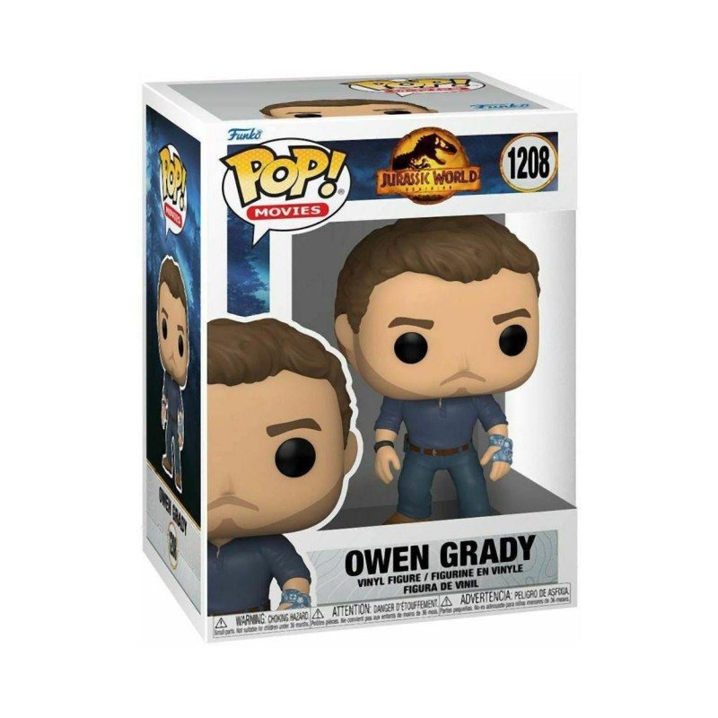 Funko Pop! Movies: Jurassic World Dominion - Owen Grady 1208 Vinyl Figure