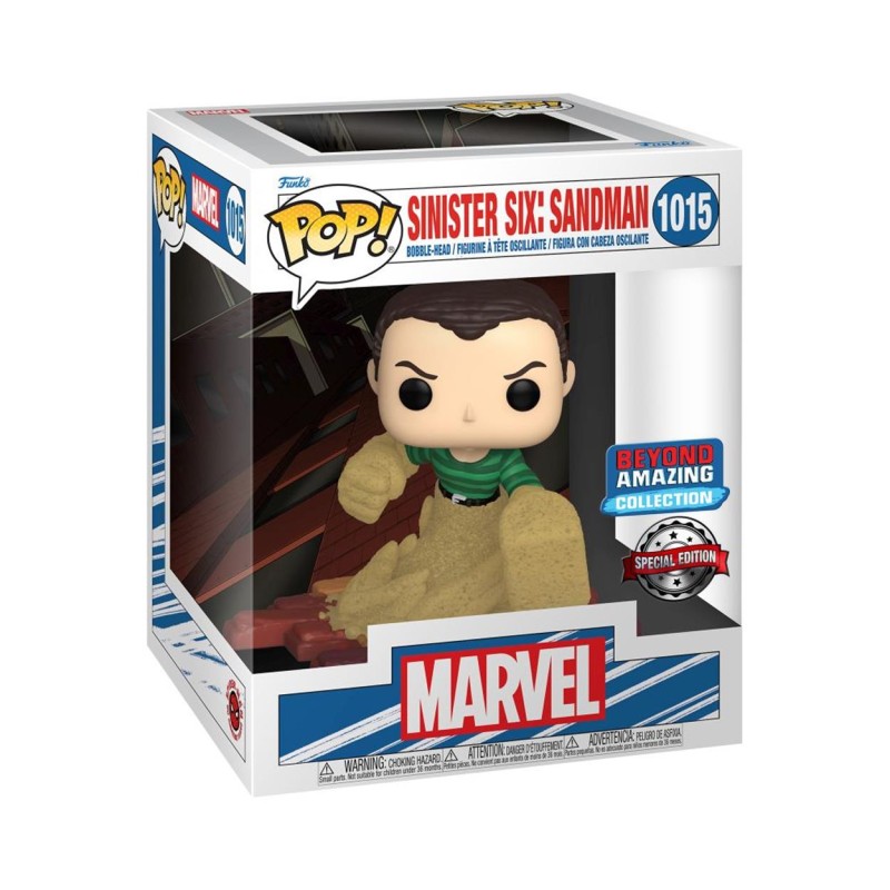 Funko Pop! Deluxe: Marvel Sinister Six: Sandman (Amazon Exclusive) 1015 Bobble-Head Vinyl Figure