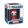 Funko Pop! Deluxe: Marvel Hall of Armor: Iron Man Model 8 Silver Centurion (Mettalic) (PX Previews Exclusive) 1038 Bobble-Head V