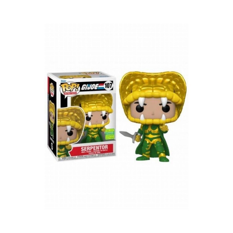 Funko Pop! Retro Toys: G.I. Joe - Serpentor (Convention Limited Edition) 107 Vinyl Figure