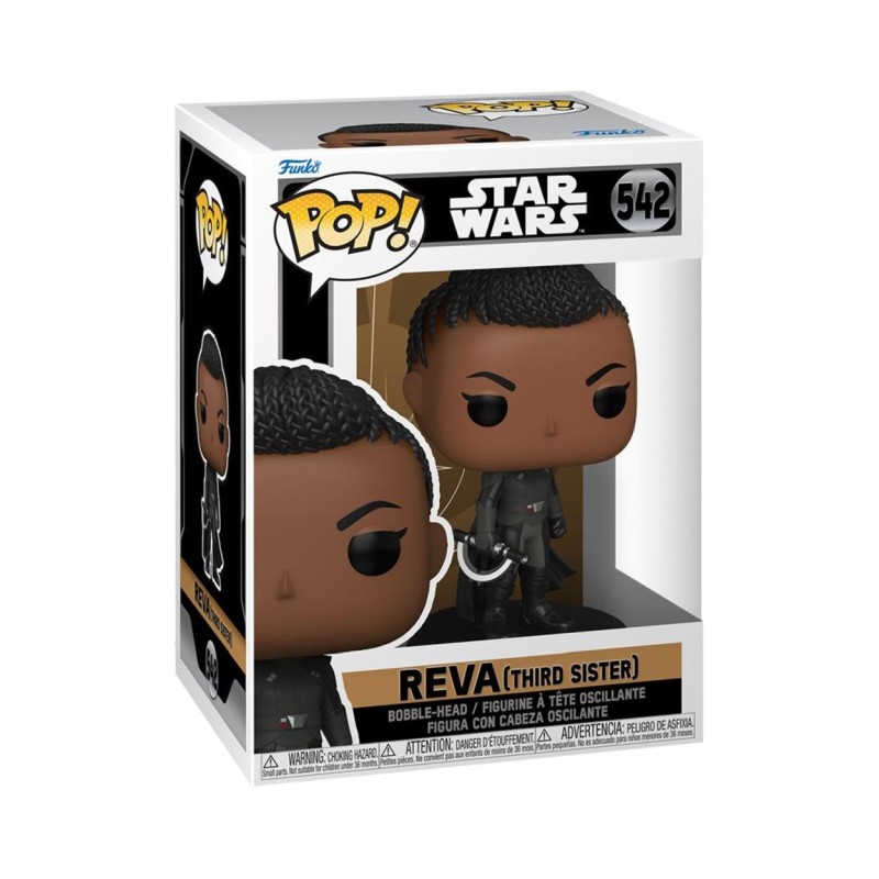 Funko Pop! Disney Star Wars - Reva (Third Sister) 542 Bobble-Head Vinyl Figure