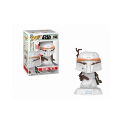 Funko Pop! Disney Star Wars: Holiday - Boba Fett (SNWMN) 558 Bobble-Head Vinyl Figure