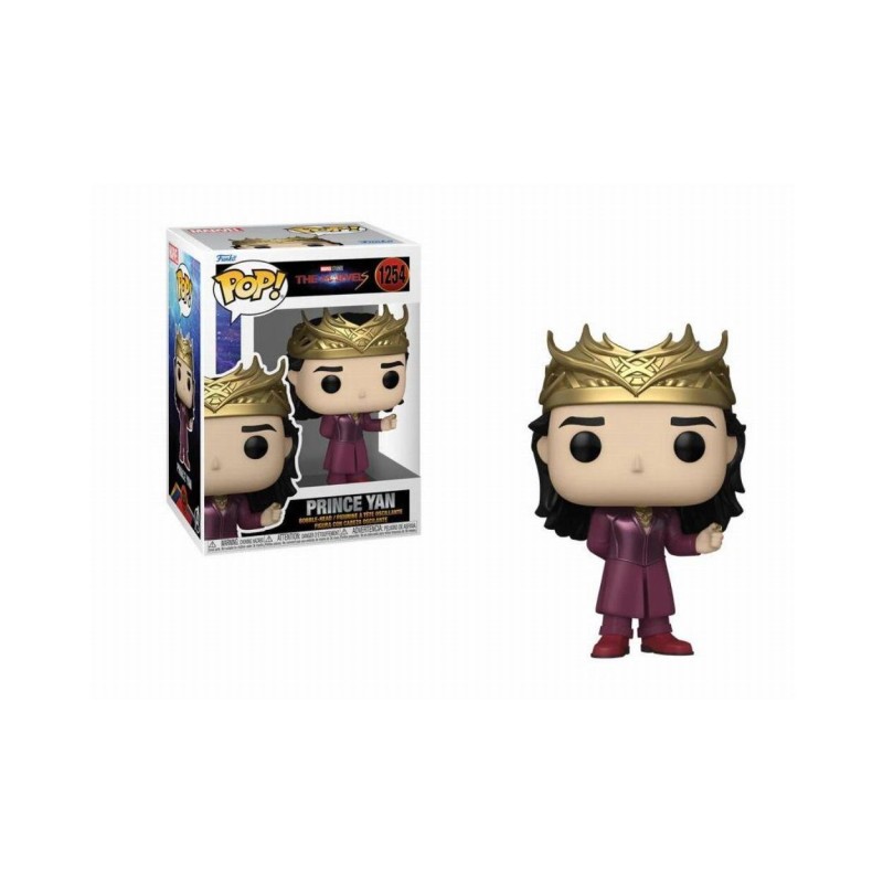 Funko Pop! The Marvels - Prince Yan 1254 Bobble-Head Vinyl Figure