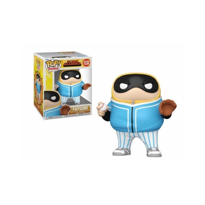Funko Pop! Super Animation: My Hero Academia - Fatgum (Baseball) 1332 Vinyl Figure (6)