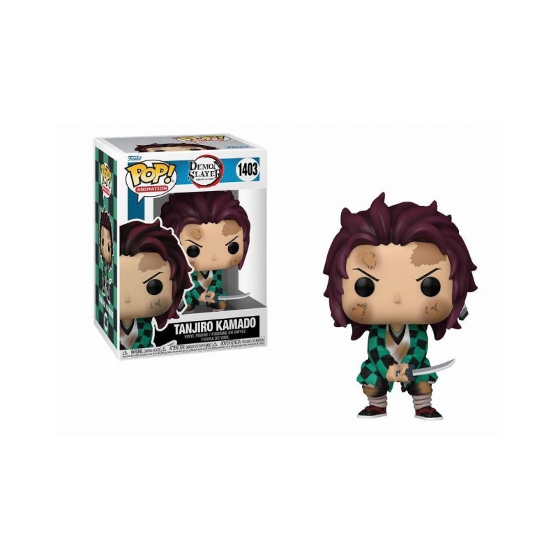 Funko Pop! Animation: Demon Slayer Kimetsu No Yaiba - Tanjiro Kamado (Training) 1403 Vinyl Figure