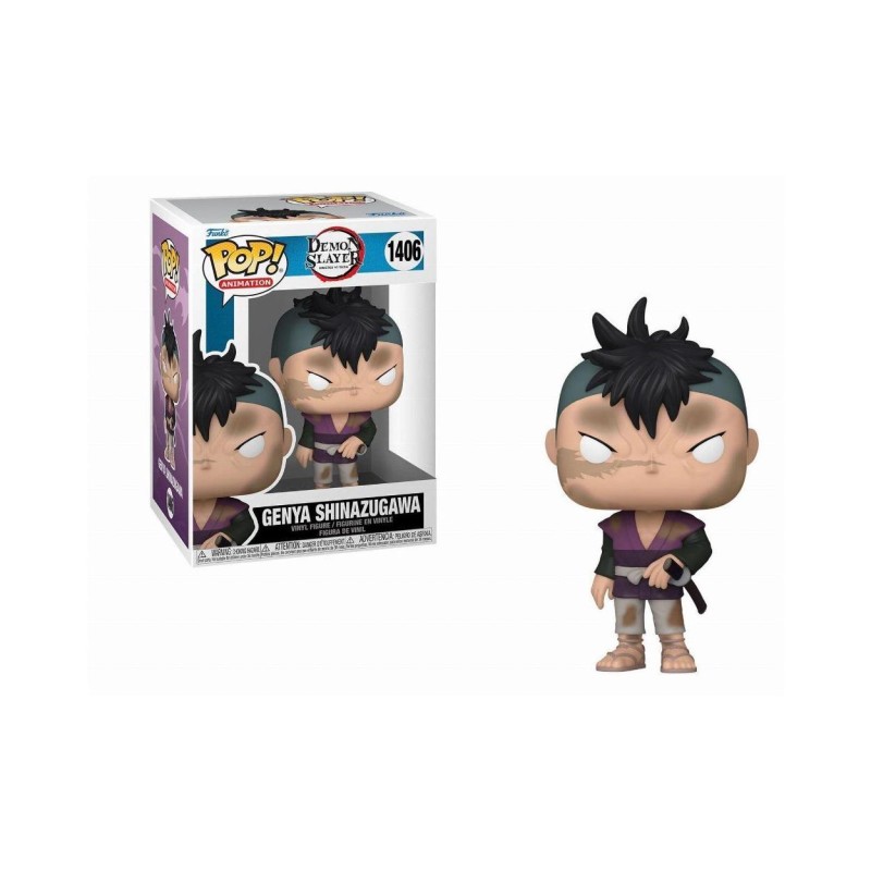 Funko Pop! Animation: Demon Slayer Kimetsu no Yaiba - Genya Shinazugawa 1406 Vinyl Figure