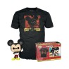 Funko Pop!  Tees (Adult): Disney - Mickey Mouse (Diamond Collection) (Special Edition) Vinyl Figure  T-Shirt (L)