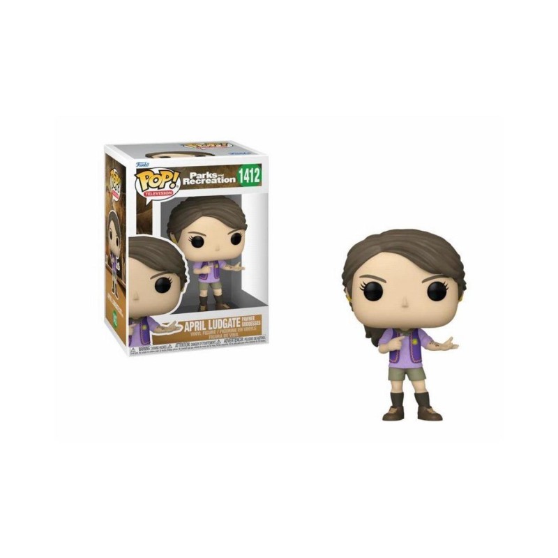 Funko Pop! Television: Parks and Recreation - April Ludgate (Pawnee Goddess) 1412 Vinyl Figure